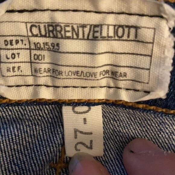 Current/Elliott Skinny Jeans size 27 - Picture 10 of 13